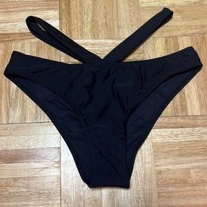 SHEIN black bathing suit bottoms size S